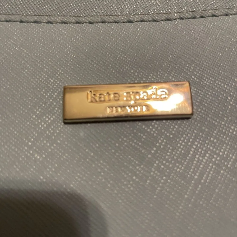 Kate Spade Newbury Lane Dally Extra Large Tote Bag Hydrangea Light Blue - Image 2