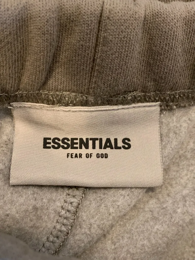 Fear Of God Essentials Charcoal Gray Sweatpants - Small - Image 8