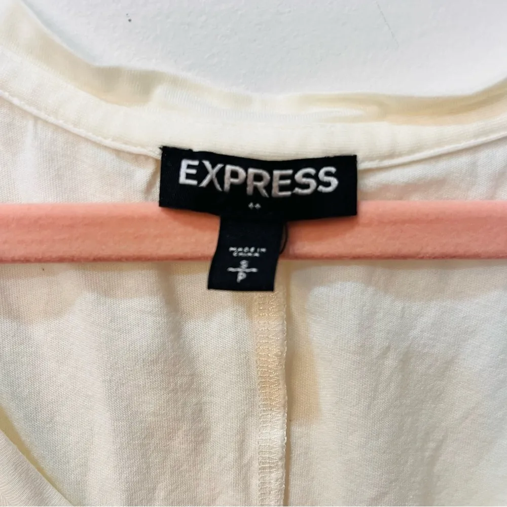 Express pineapple summer tank top blouse size small - Image 3