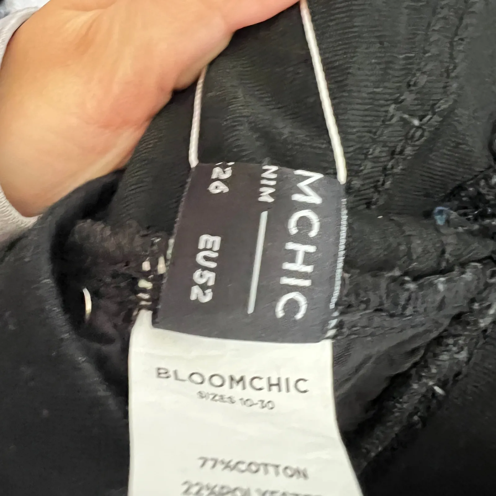 BloomChic Black Pull On Pants Plus Size 22 Classic Workwear Casual - Image 7