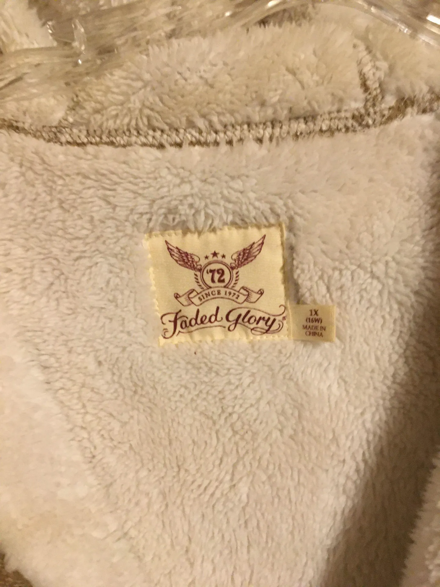 Faded Glory 💐Super Cozy Zip Front Jacket💐 - Image 3