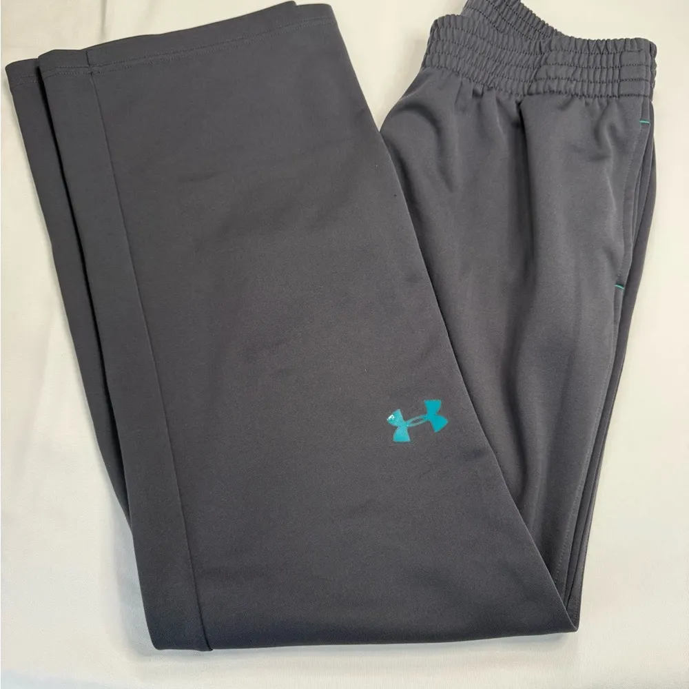 Under Armour Gray Joggers with Elastic Waistband and Relaxed‎ Fit - Image 2