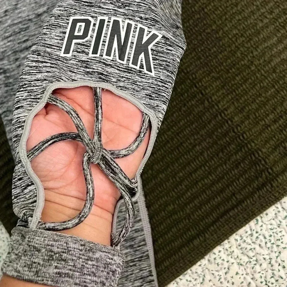 Victoria's Secret PINK Ultimate Seamless Strappy Legging Tight Yoga Great Gift - Image 7