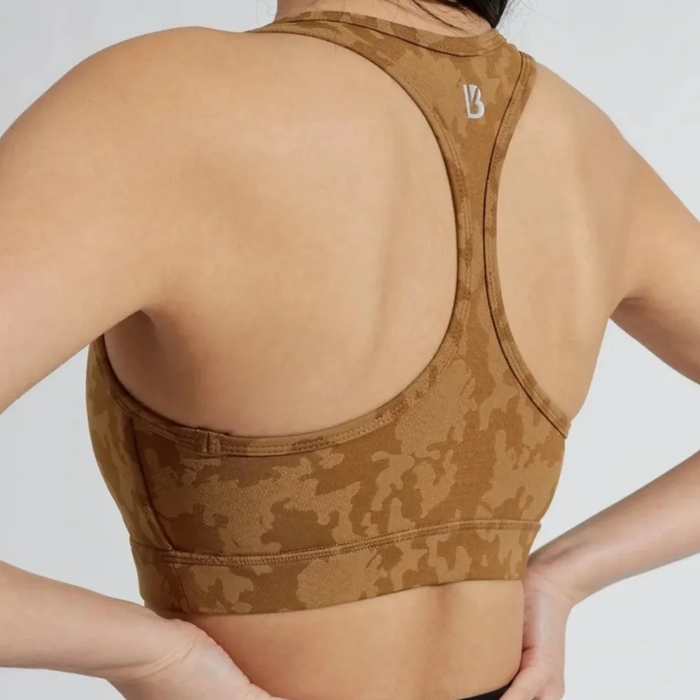 BuffBunny Confidential Sports Bra Brown - Image 3