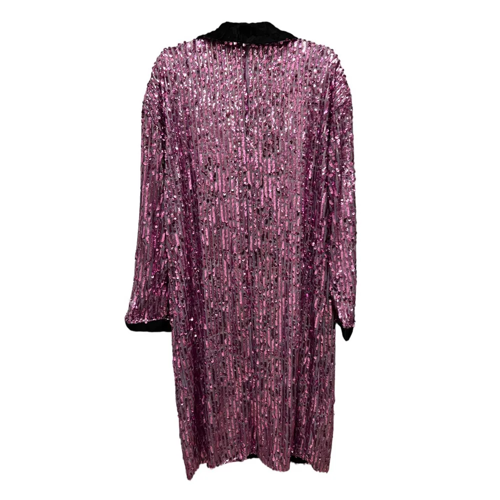 Free People Ella Sequin Duster Size Small - Image 4