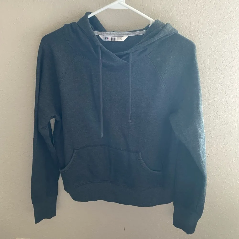 Victoria’s Secret VSX Sport Perfect 10 Gray Hoodie Sweatshirt Jacket Size Small - Image 6
