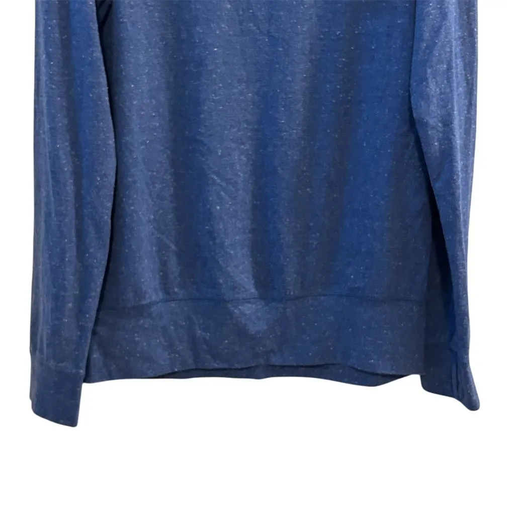 Adidas Women's Blue Hoodie Pullover Sweatshirt Size S Casual Fall - Image 6