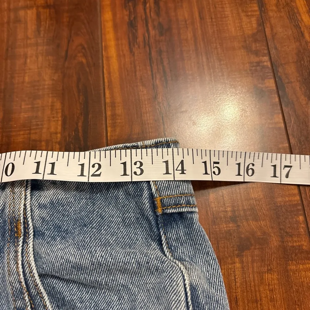 ASTR the Label Jeans High Waist Blue Tapered Leg Vintage Wash jeans medium 28 - Image 13