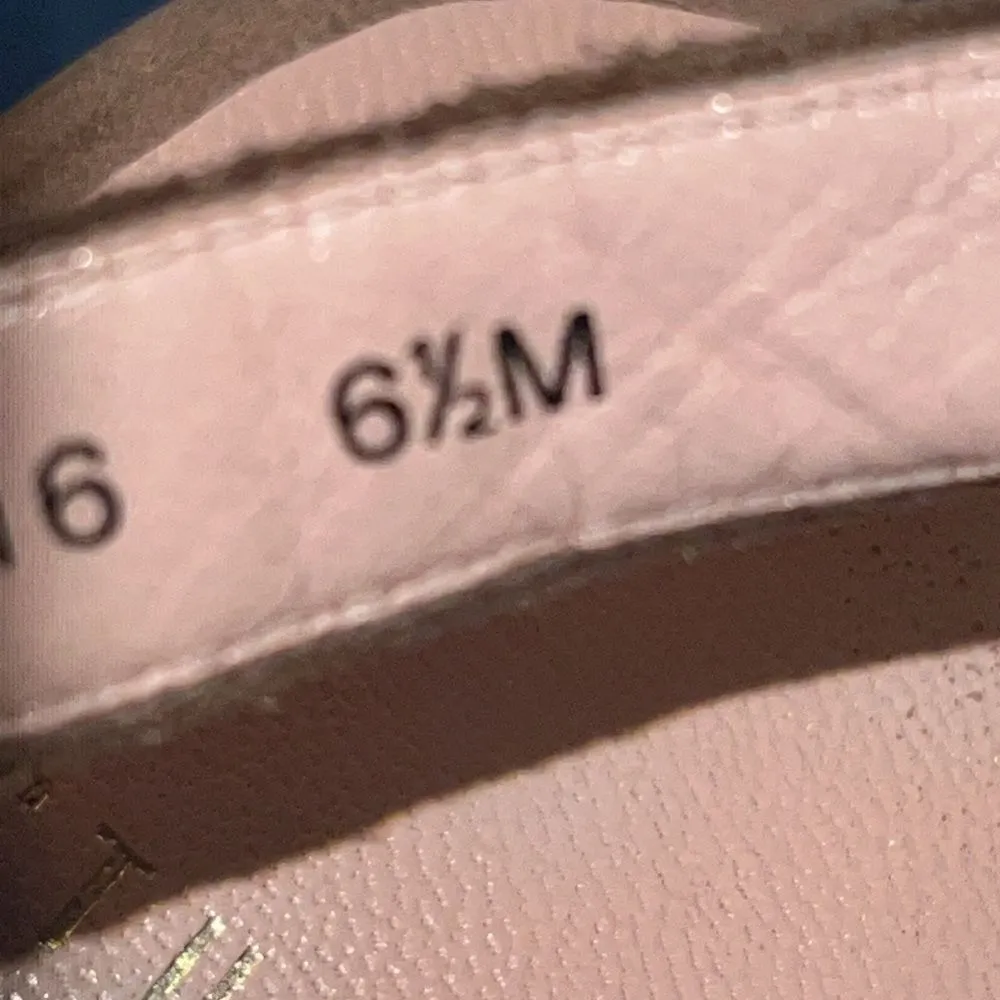 Stuart Weitzman Tan Wedge Sandals Size 6 1/2 M - Image 6