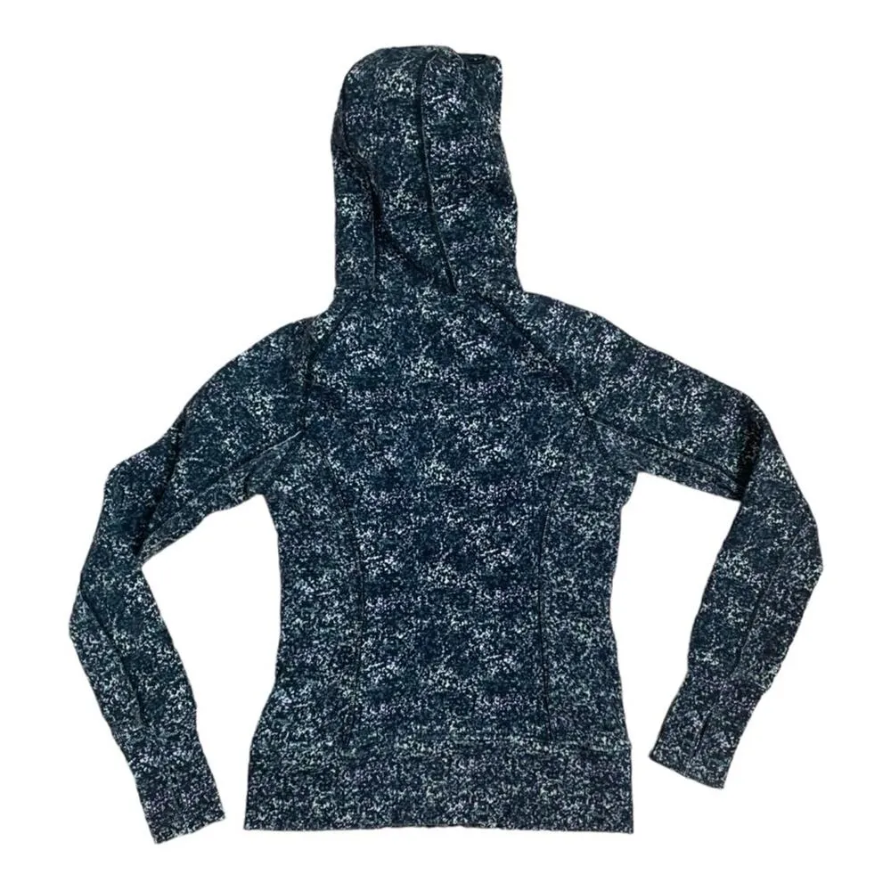 Lululemon size 4 scuba hoodie II zip up jacket rocky road sand dune toothpaste - Image 3