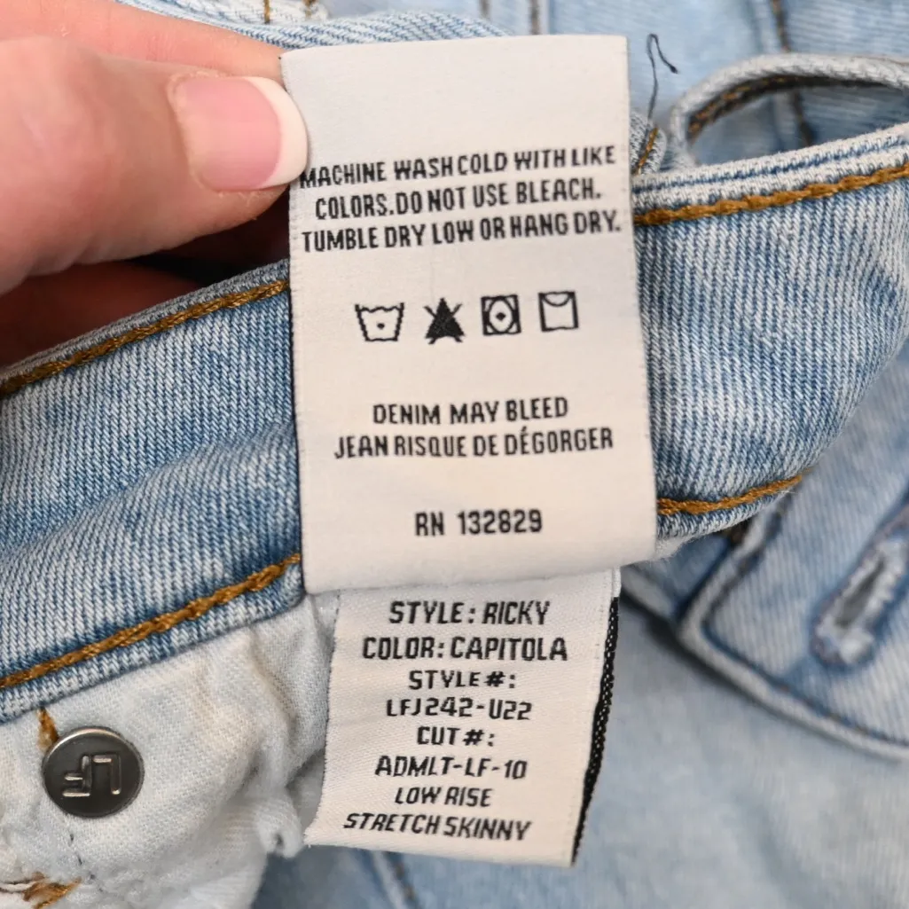 Lovers and Friends Women's 25 Ricky Mid Rise Stretch Skinny Jean - Image 11