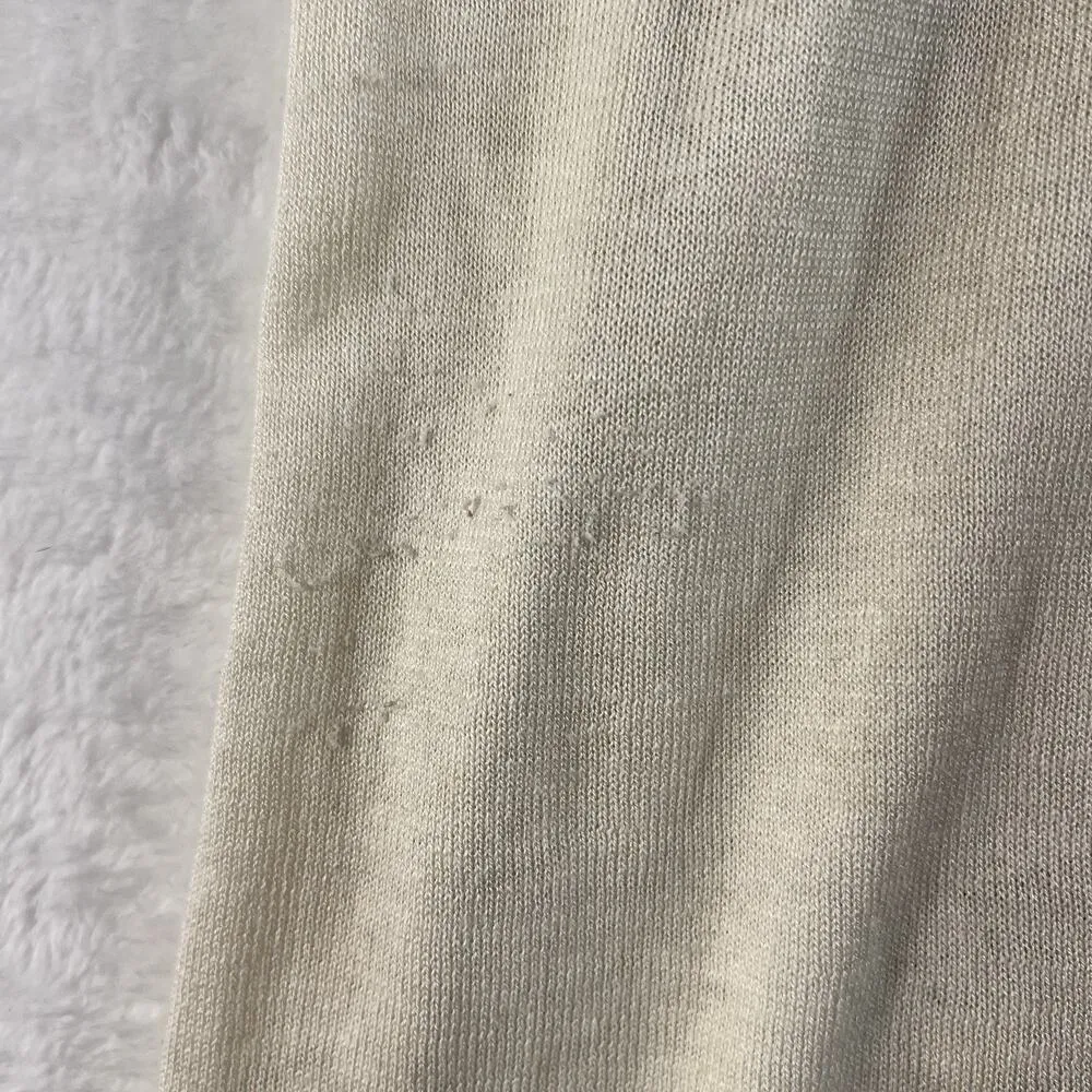 Margaret O'Leary XS Tunic Sweater Silk Linen Bend Asymmetric Sleeveless Knit - Image 12