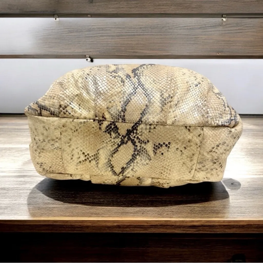 Coach Snake Print Satchel Shoulder New With Tags #16929 RARE - Image 9