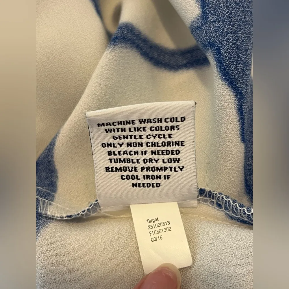 Adam Lippes for Target Tie Dyed Blouse Size Medium - Image 5