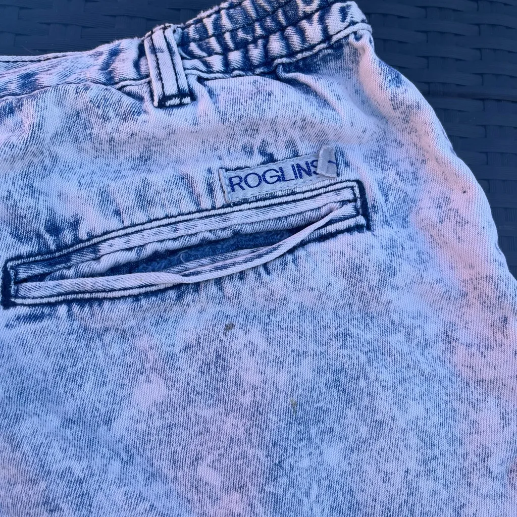 Women's Blue Denim Shorts Size M - Image 6