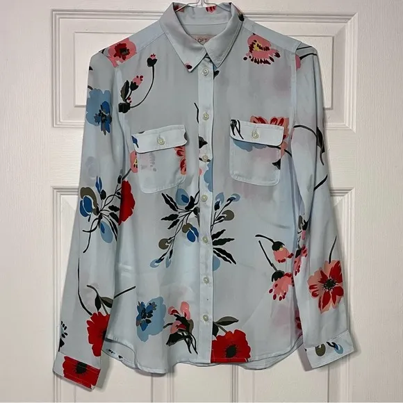 Ann Taylor Loft Floral Blouse - Size XXSP - Image 32