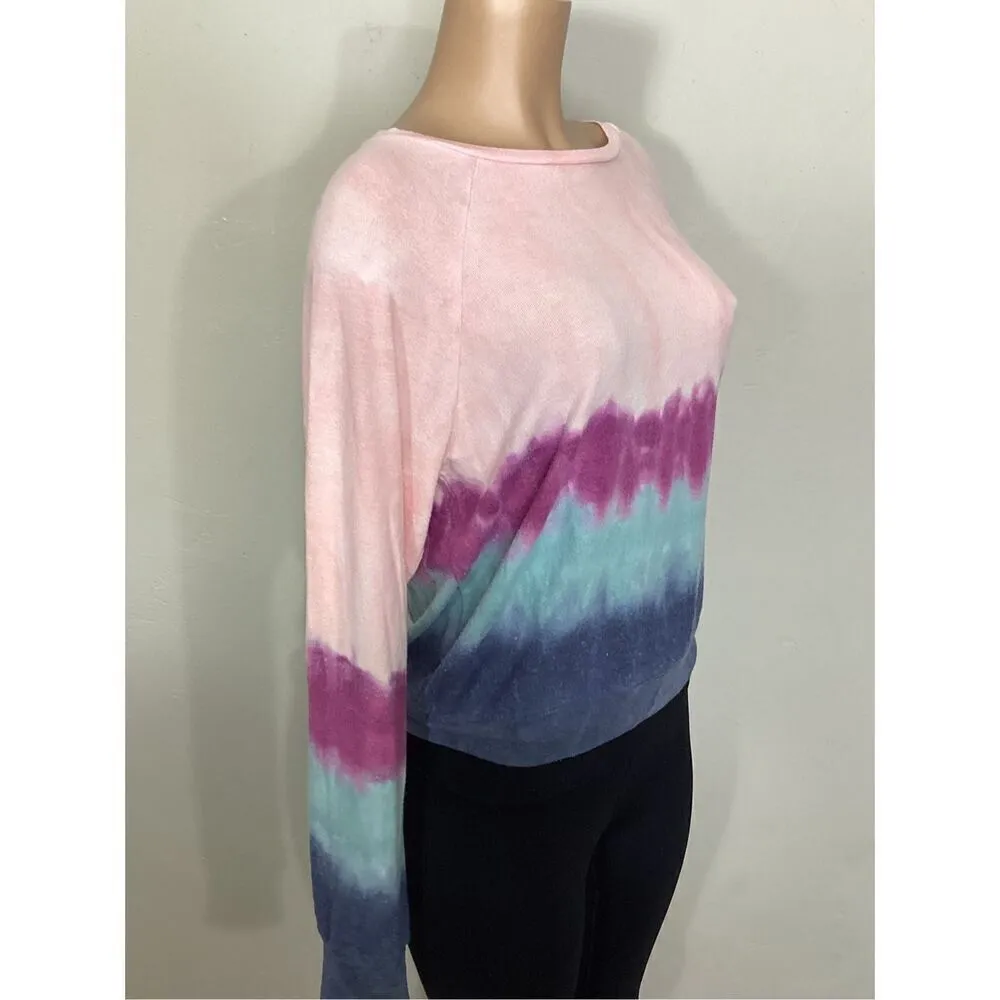 New. WILDFOX pink, purple and blue beach jumper sweatshirt. Retails $98 medium - Image 8