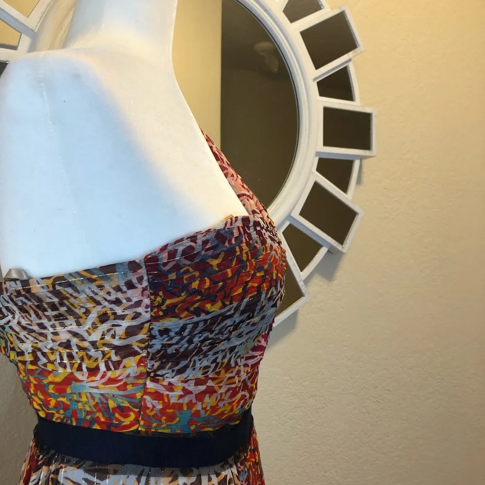 BCBGMaxAzria Inga One-Shoulder Silk Dress - Image 6