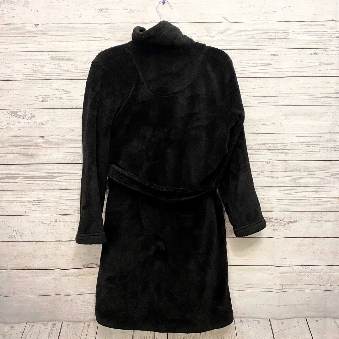 Victoria's Secret  Black Plush Robe - Image 2