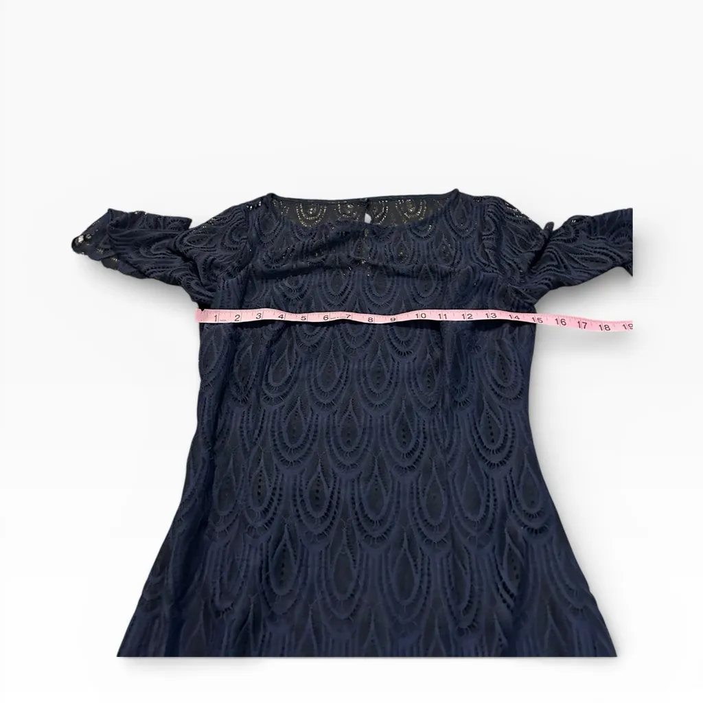 LILLY PULITZER Hera navy lace dress - Image 4