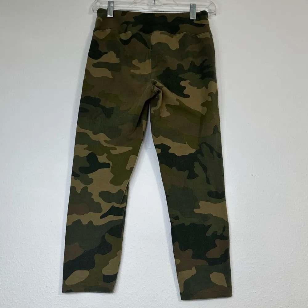J. Crew Everyday Legging Green Camouflage Print Pull On Stretch - Image 9