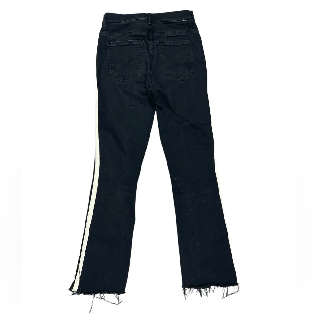 MOTHER Inside Crop Step Fray Guilty Racer Black Size 25 - Image 2