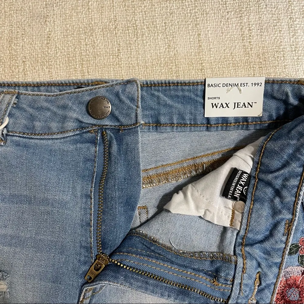 Wax Jean Denim Shorts - Image 8