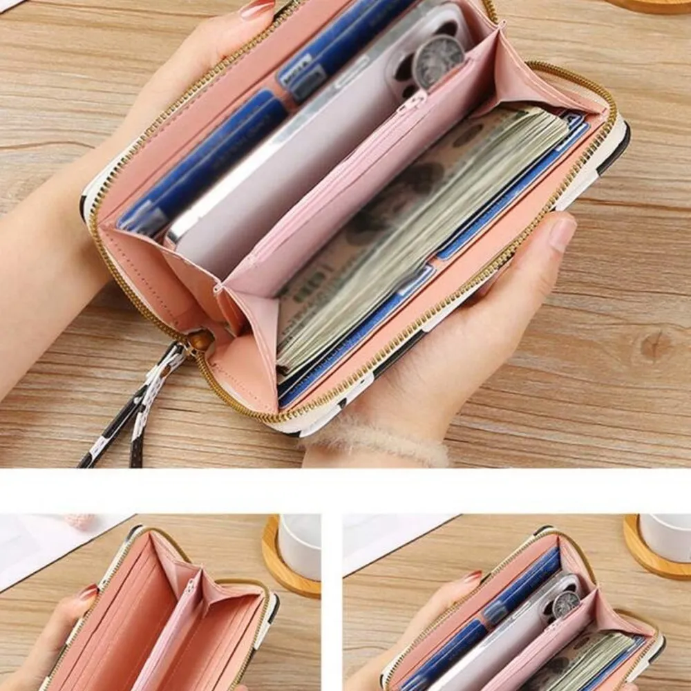 Wild Western Highland Cow Purse, Cowhide cluch & wristlet $20 Black - Image 4