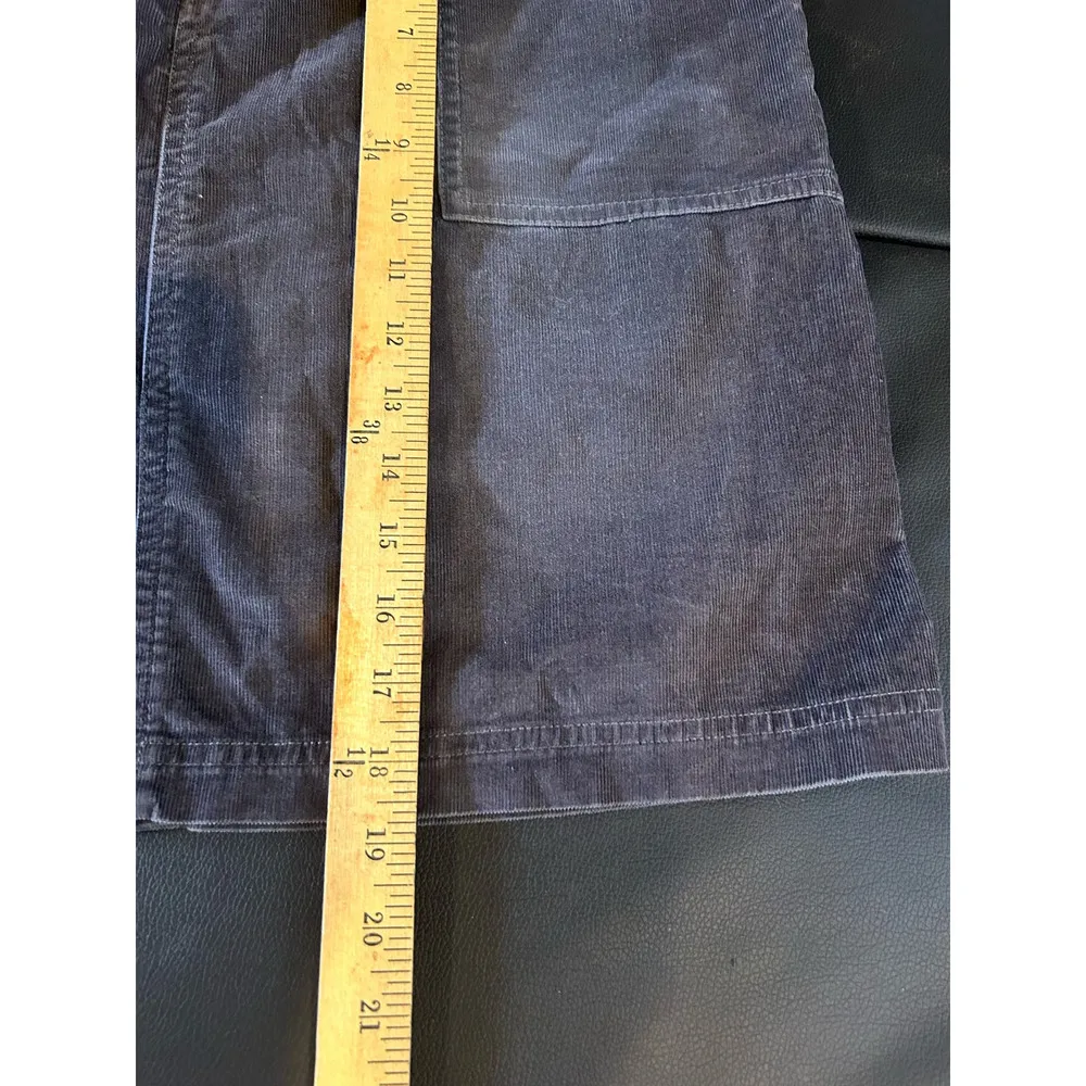 The North Face Corduroy Gray Knee Length Skirt Size Large Outdoor Hiking - Image 5