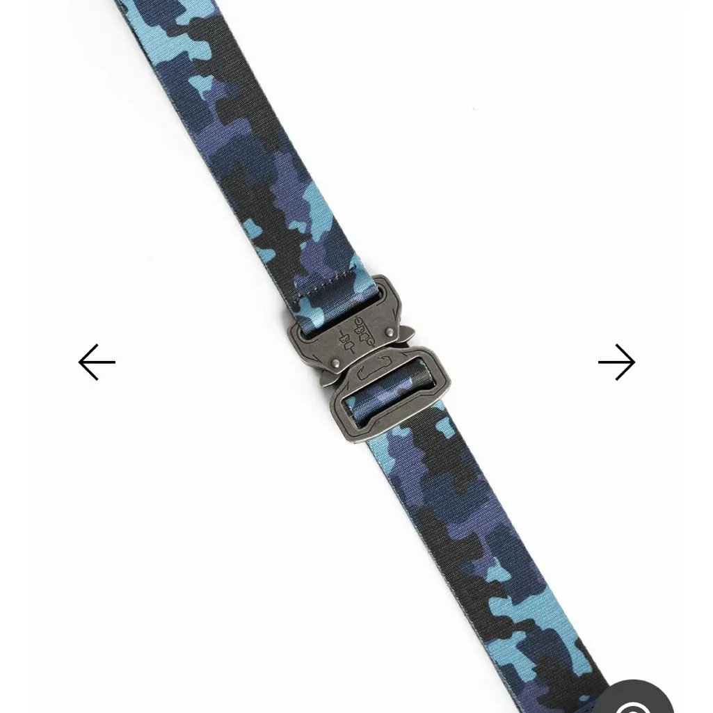 Blackmilk Blue Camo Utility Buckle Belt - Image 4