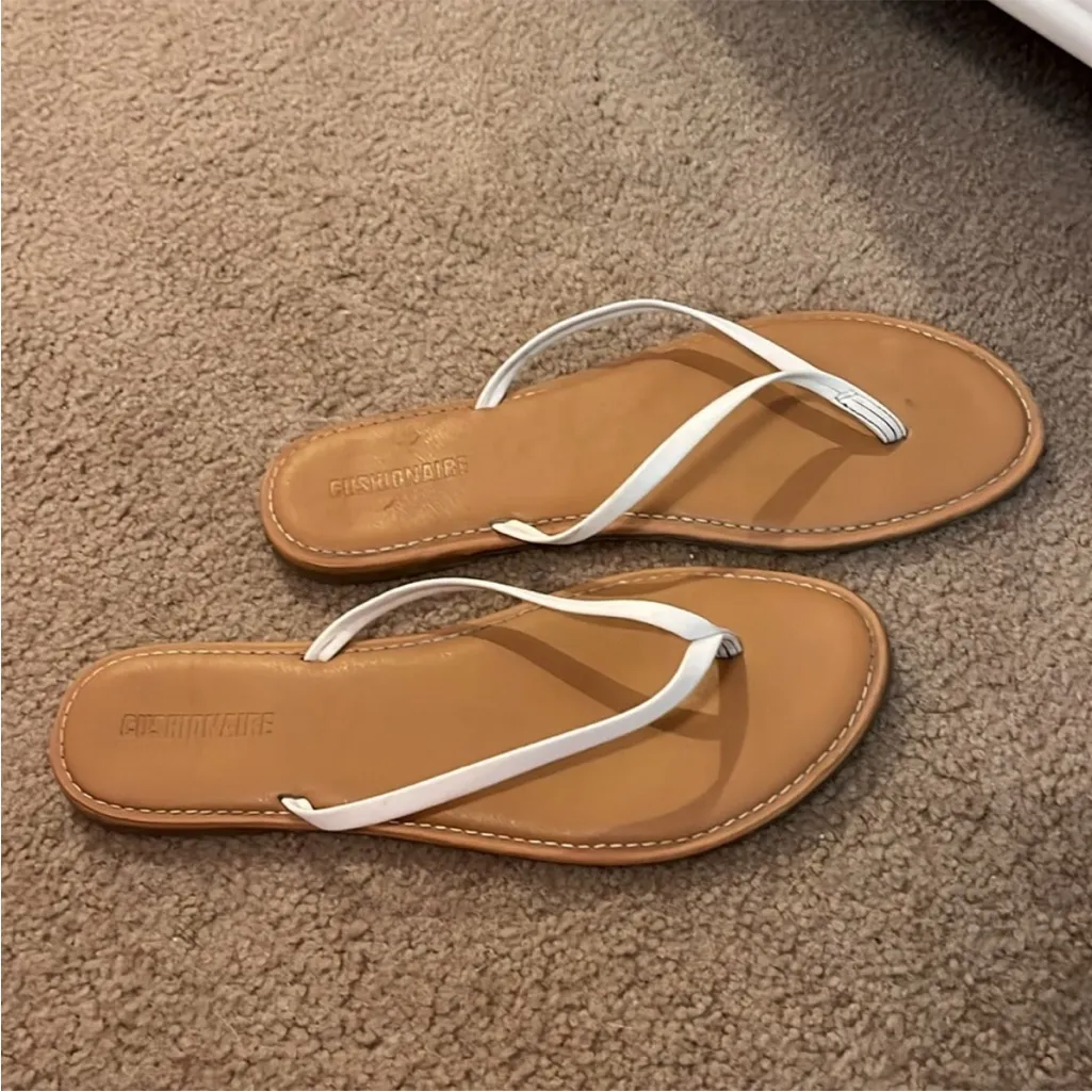 Women's White Sandals - Image 4