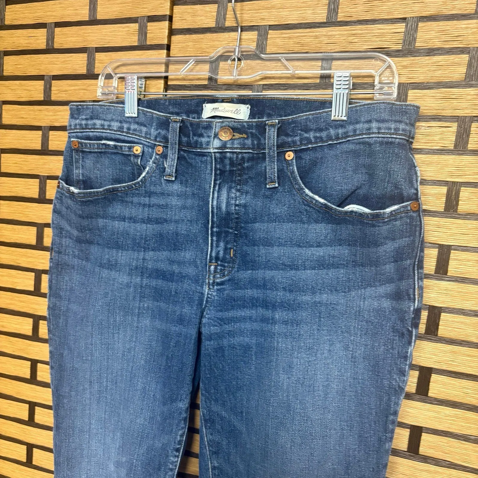 Madewell Tomboy Straight Leg Jeans Size 29‎ - Image 3