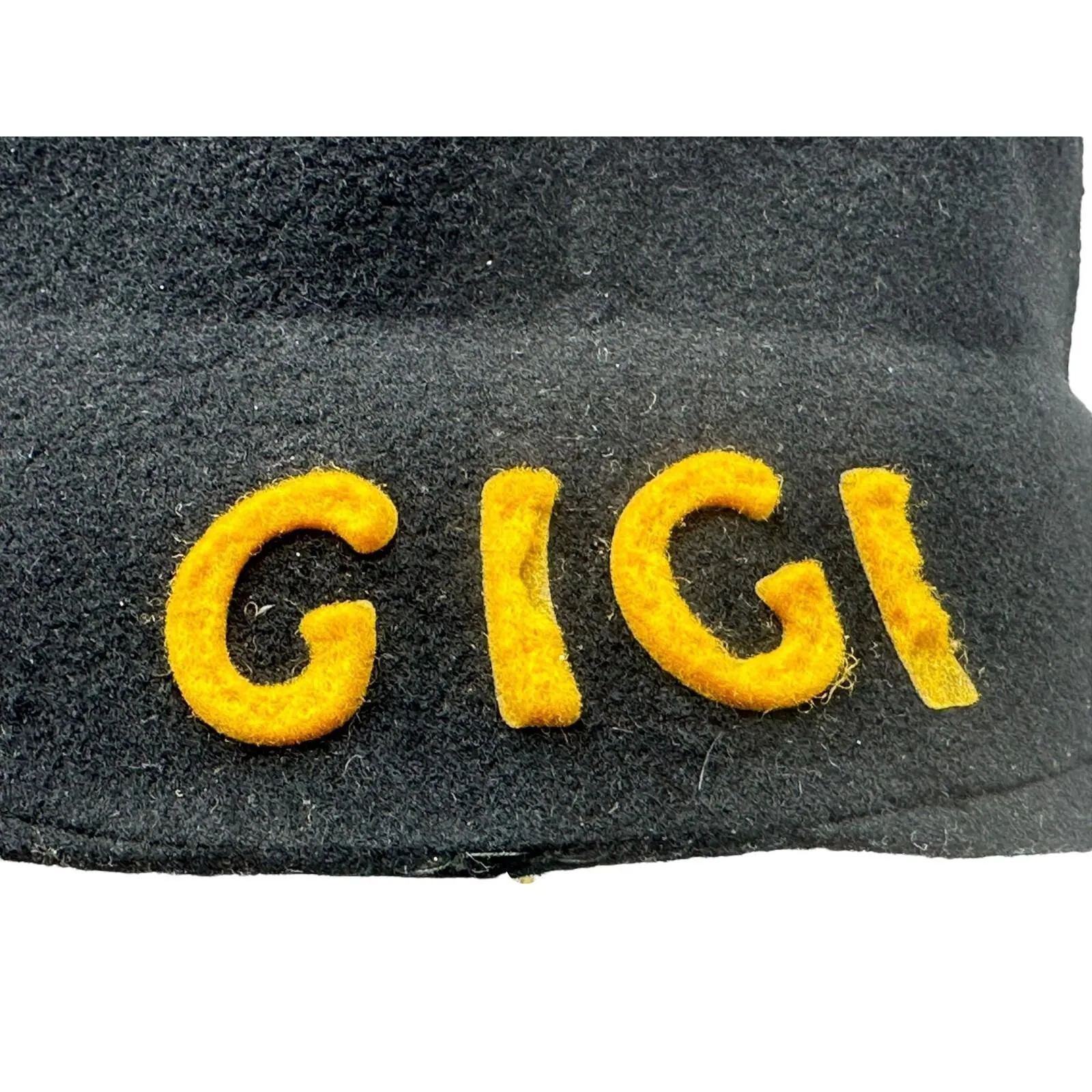 Vintage Womens GIGI Bucket Bucket Hat Cap Black Collectible Rare find - Image 8