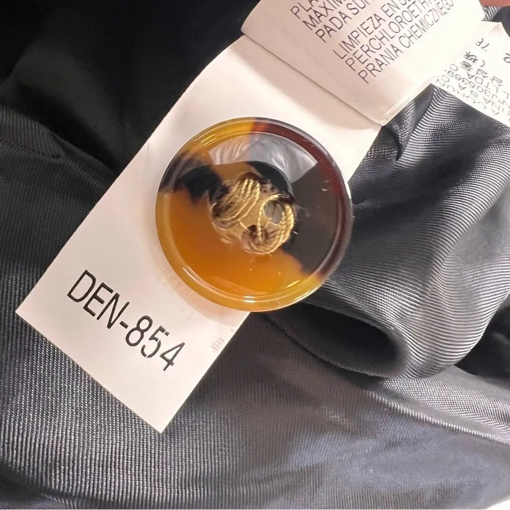 ZARA Mohair Blend Button Down Cape Capelet - Image 7