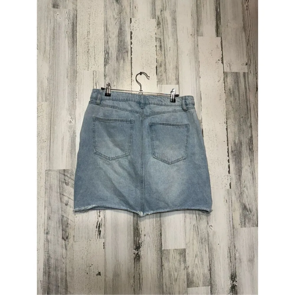Jean skirt size large Blue - Image 2