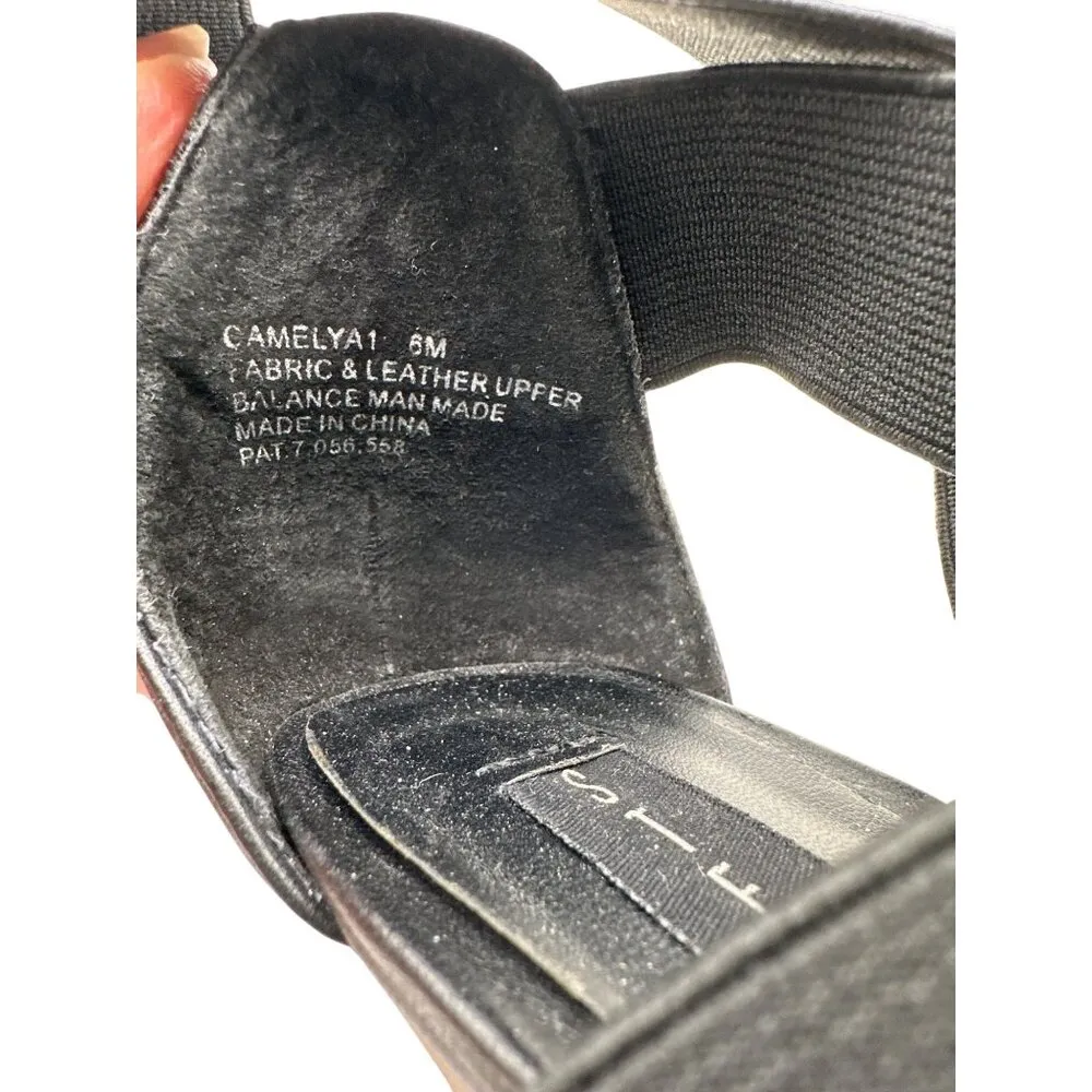 Steven Madden Size 6 Strappy Elastic Open - Image 9