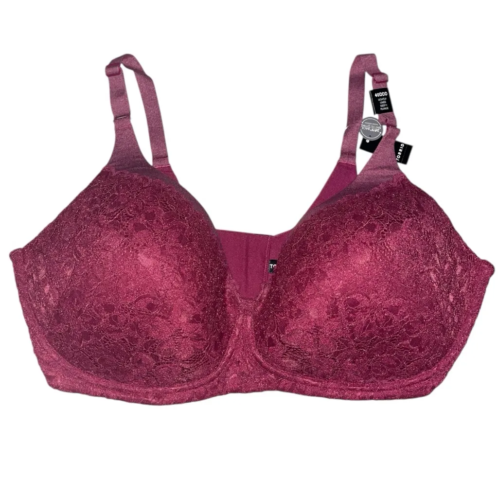 Torrid Wire-Free Plunge Lightly Lined Smooth 360° Back Smoothing Bra - Image 4