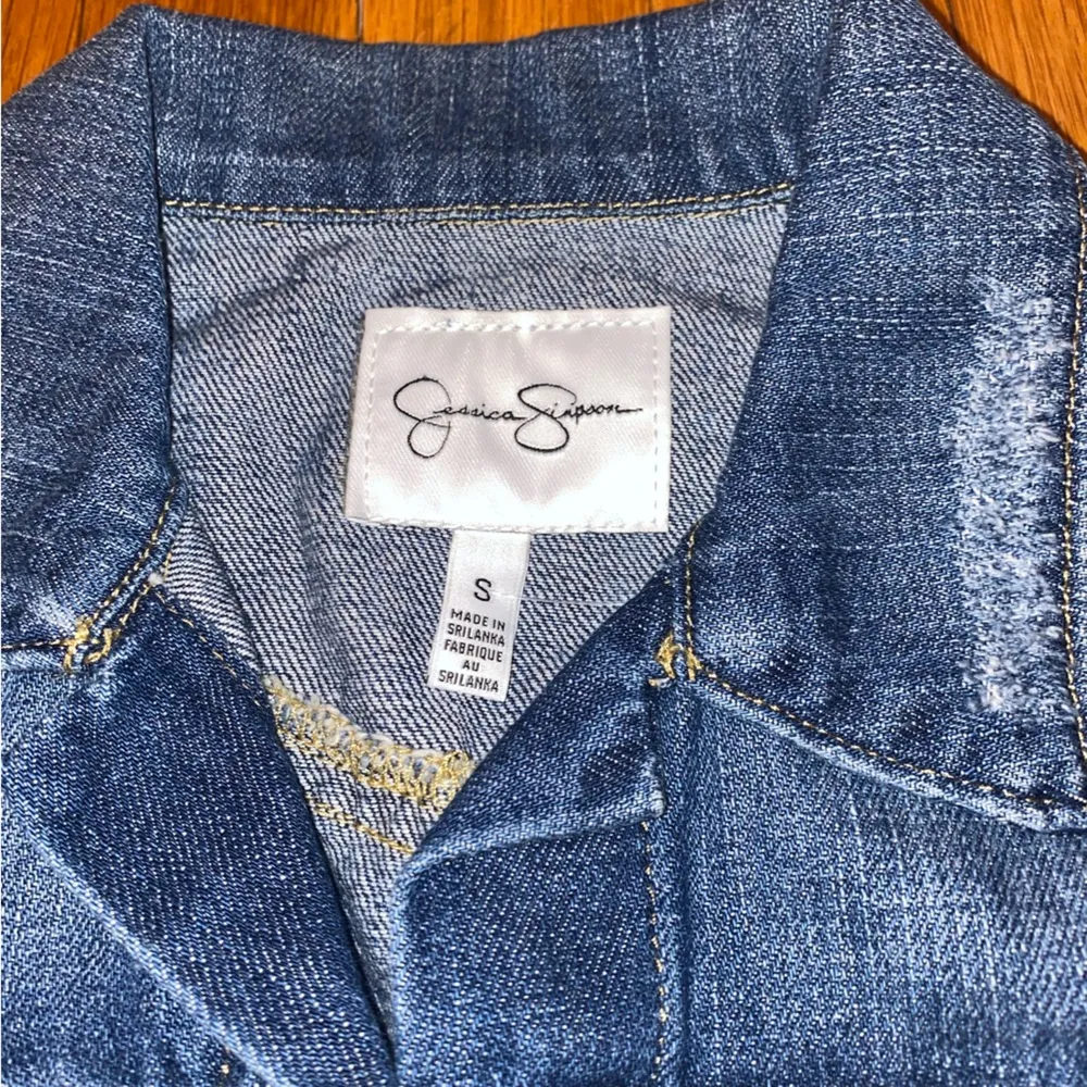 Jessica Simpson Denim Jean Jacket new with tag - Image 4