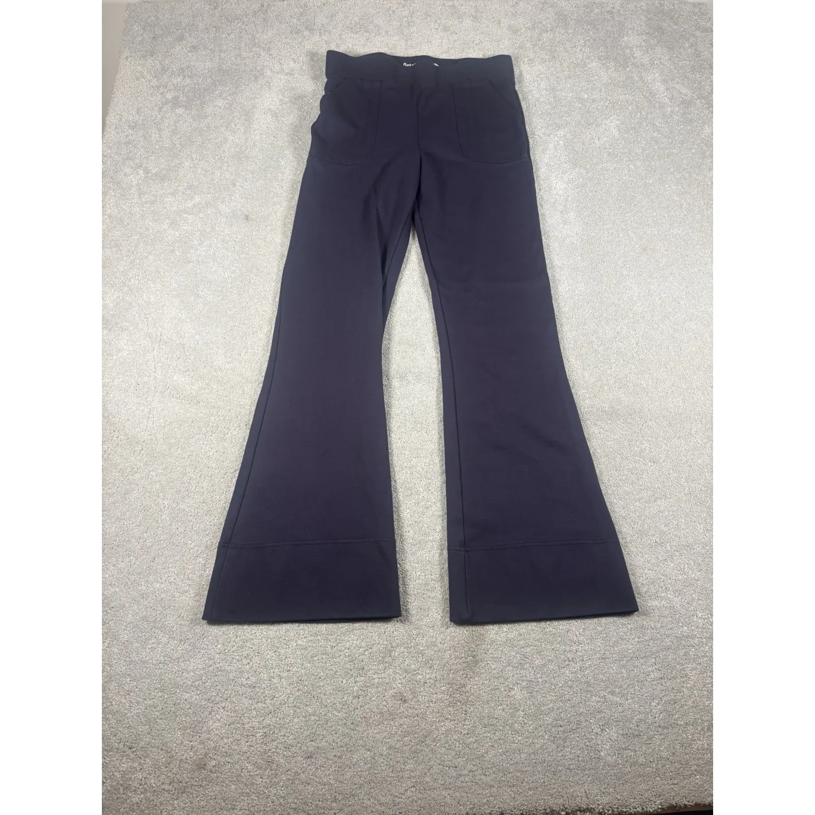 betabrand Flare Leg Dress Yoga Pants ink (navy) pockets large - Image 2