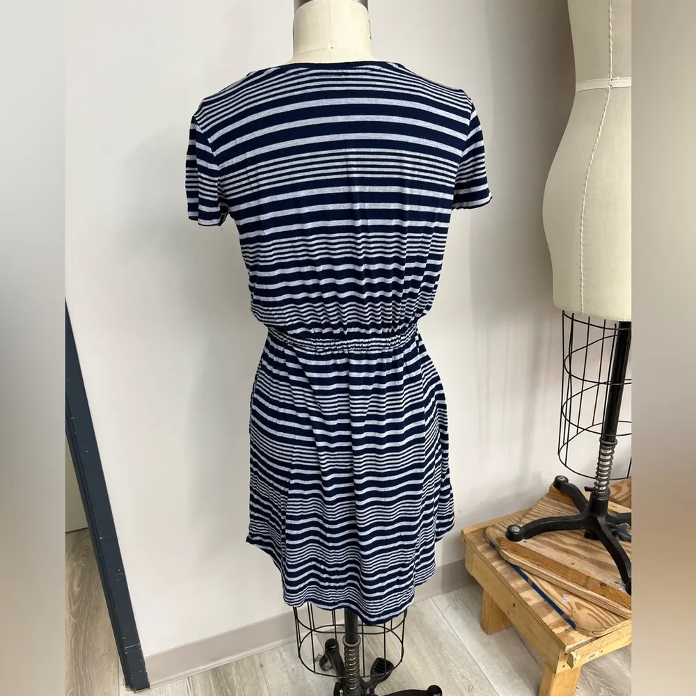 Olive & Oak Striped Dress M - Image 7