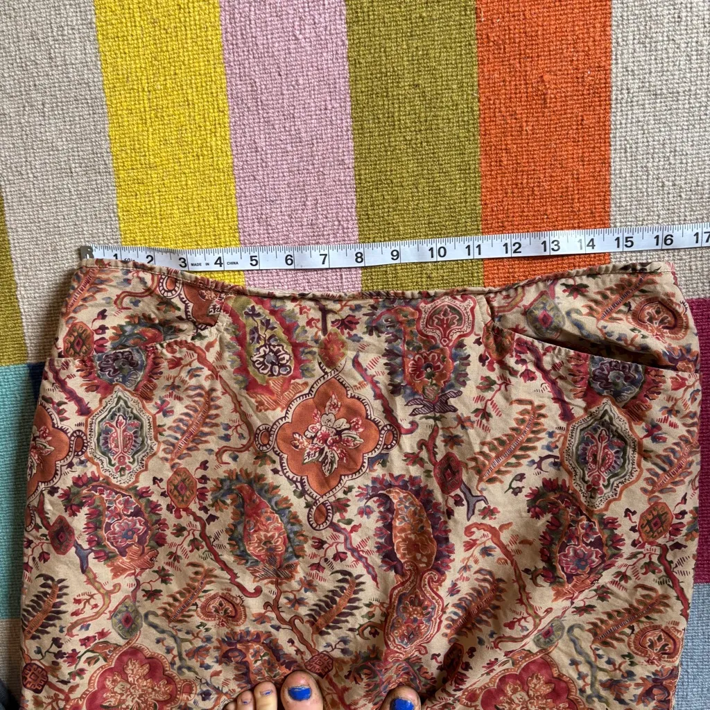 Sundance Paisley Midi Skirt - Image 7