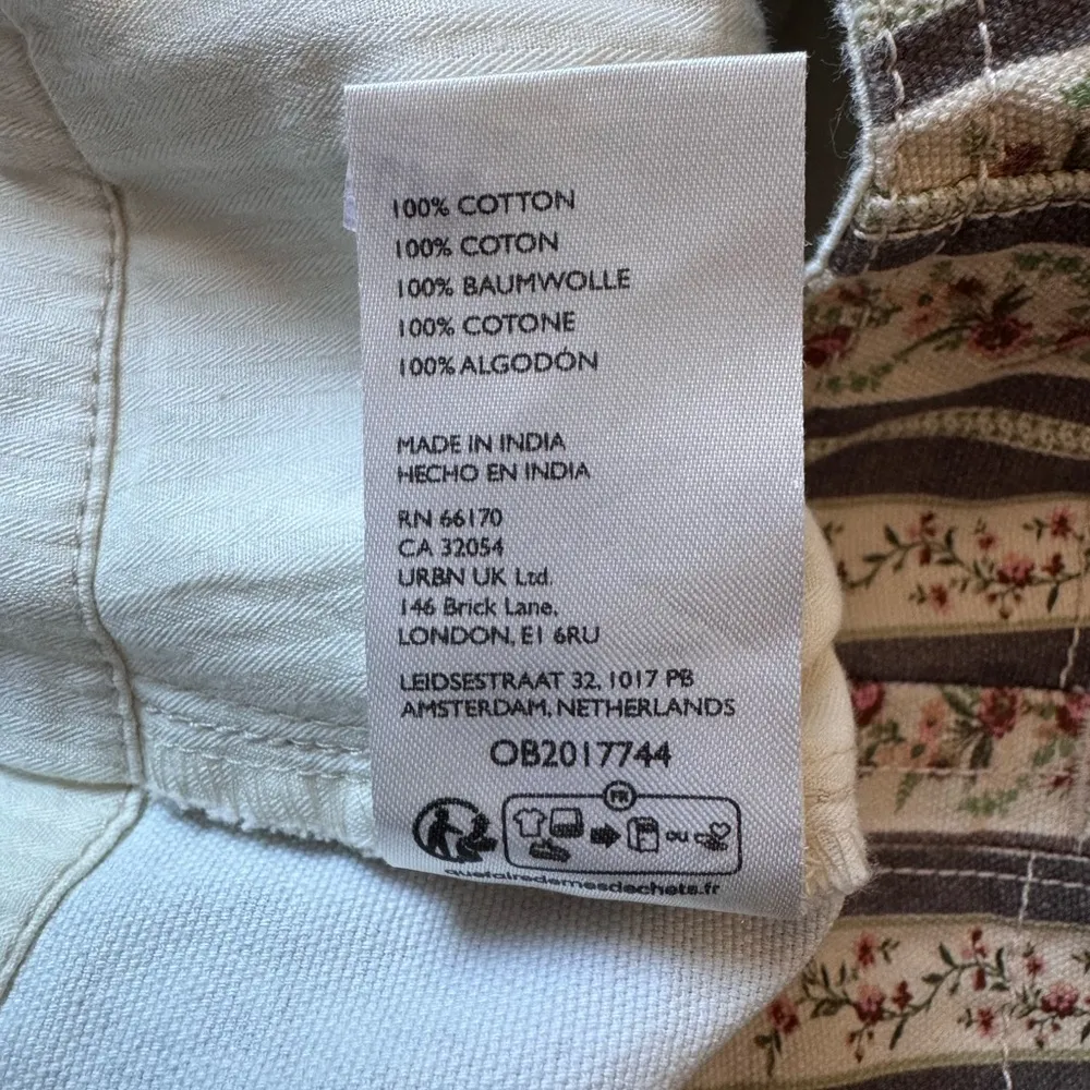 NWT Free People Super Sonic Stripe Print Low Rise Slim Utility Pants Size 6 - Image 8