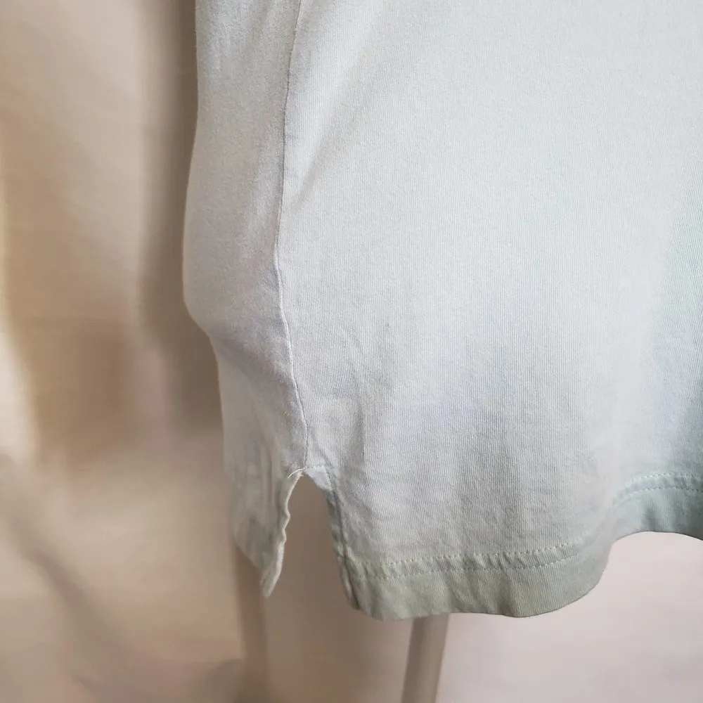 Victoria's Secret PINK Lace Up Womens Top Size XS Short Sleeve dog Logo - Image 4