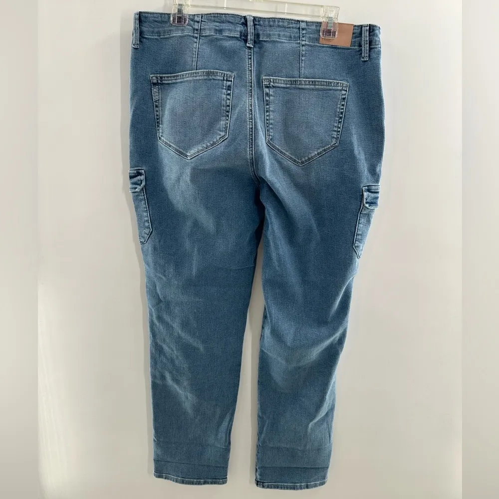 Paige Drew Baggy Jeans – Wide Leg Cargo Style Y2K Inspired - Image 2