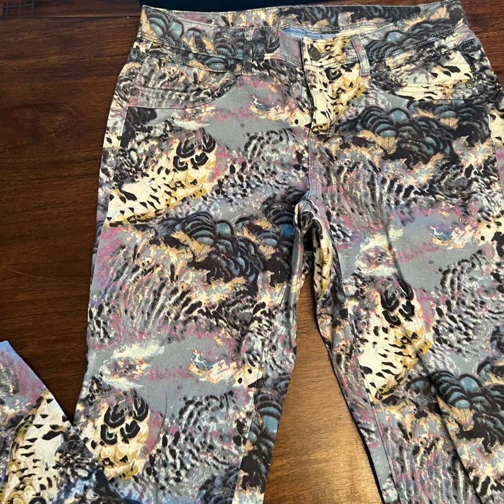 simply vera wang skinny jeans size 4 Multi Color 30x28.5 - Image 3