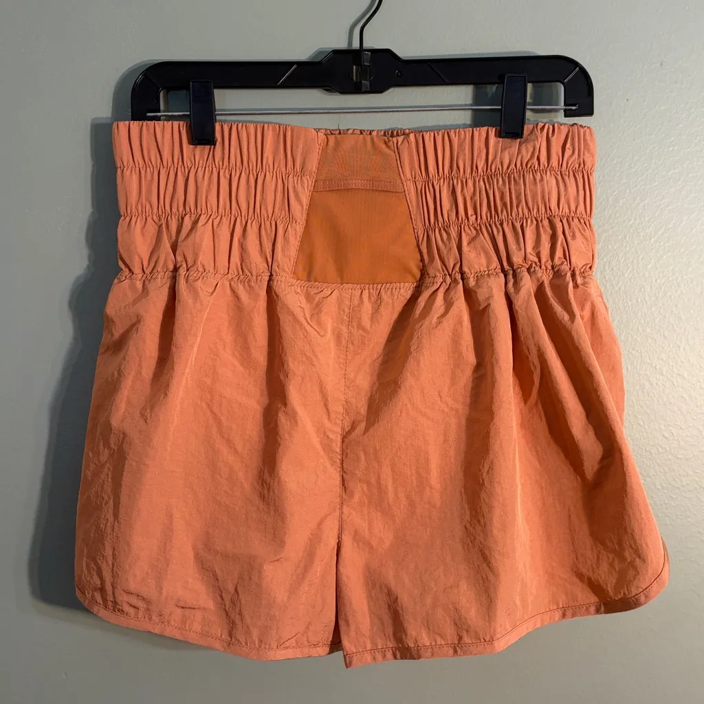 FP Movement Size Large Free People The Way Home Burnt Apricot High Waisted Short - Image 4