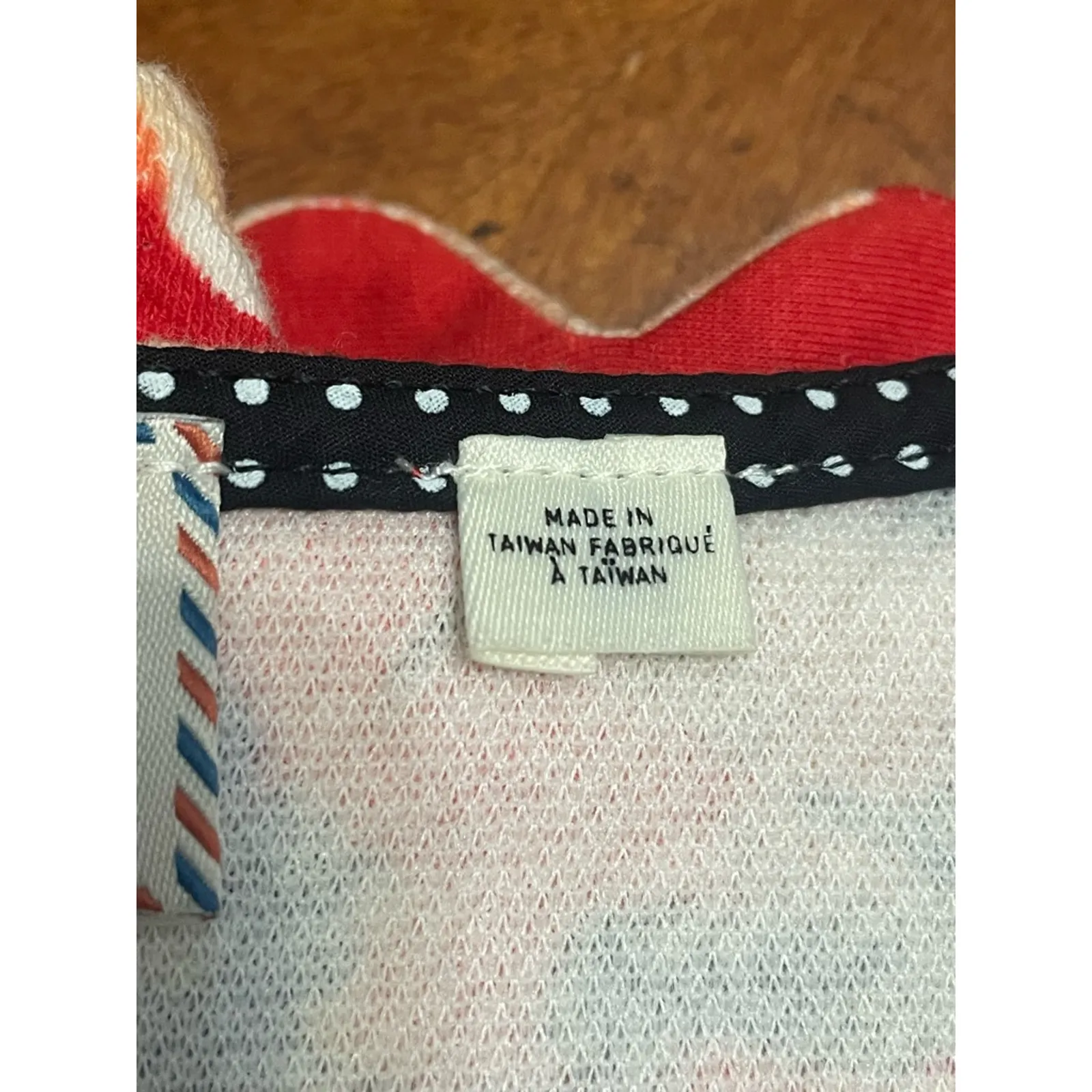 Anthropologie Peplum Top Silhouette Floral Print Scoop Neck Scallop Hem W S - Image 9