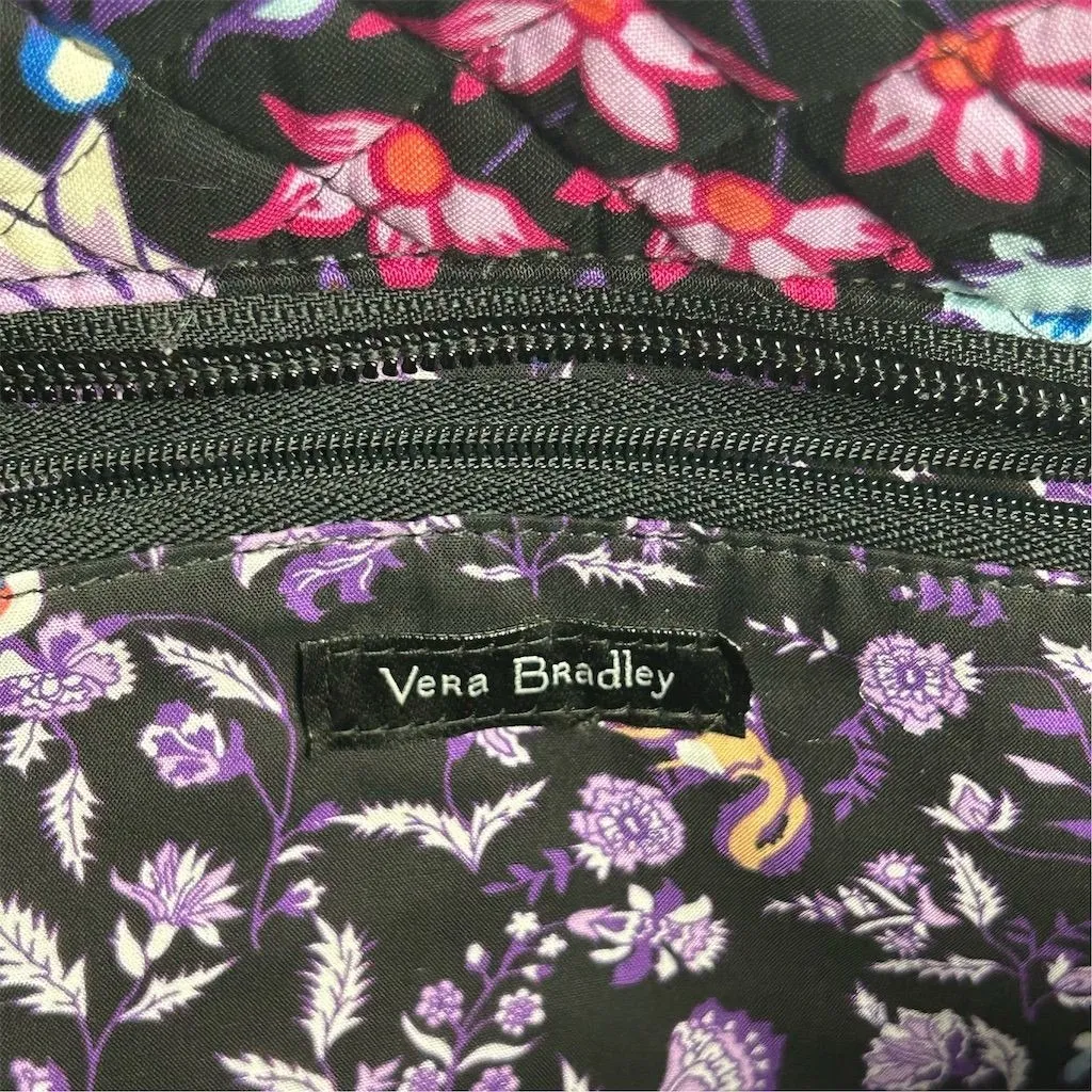 Vera Bradley Foxwood Shoulder Bag with Matching Pouch Multicolor - Image 9