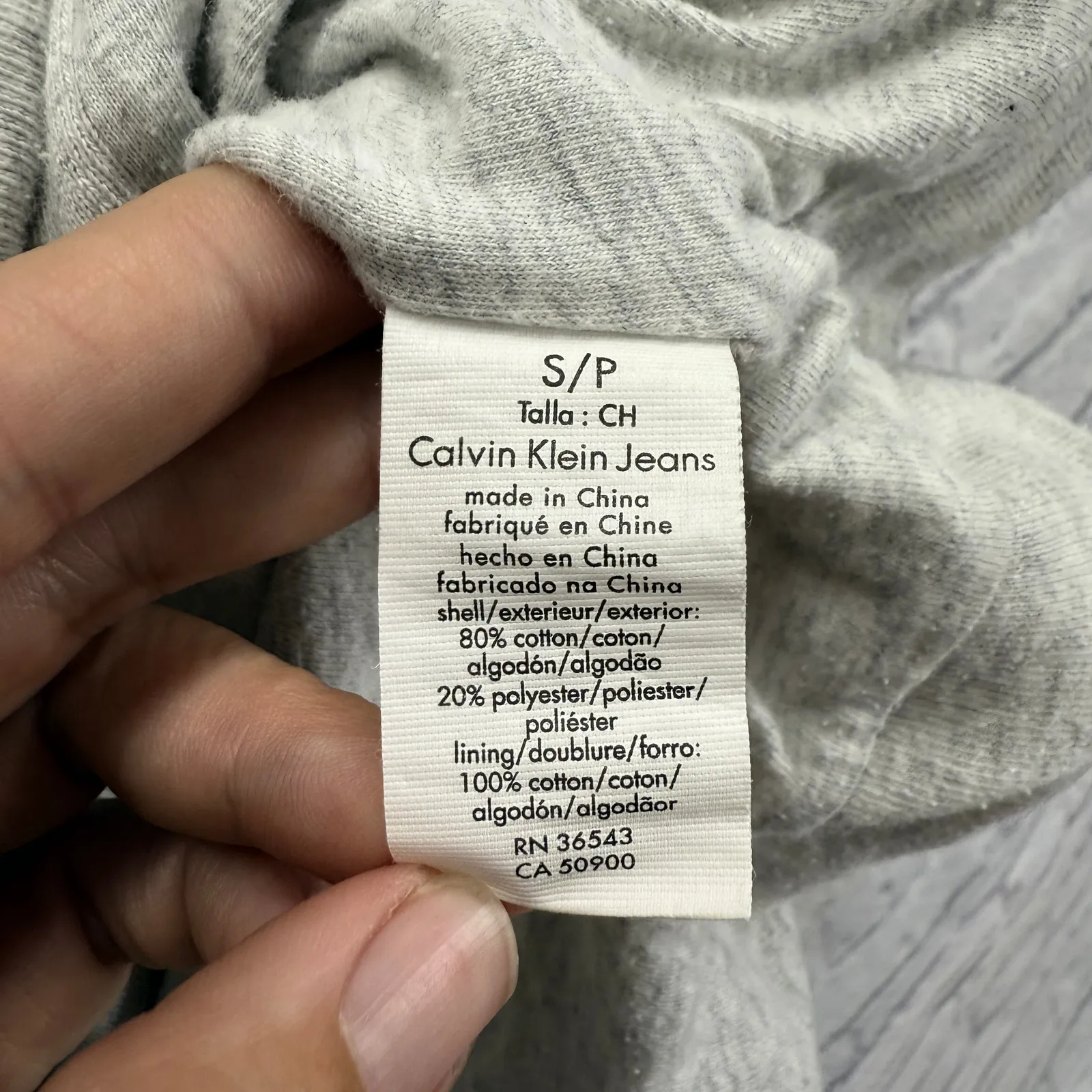 Calvin Klein Womens Moto Asymmetrical Zip Blazer Jacket Size S Heather Gray - Image 7