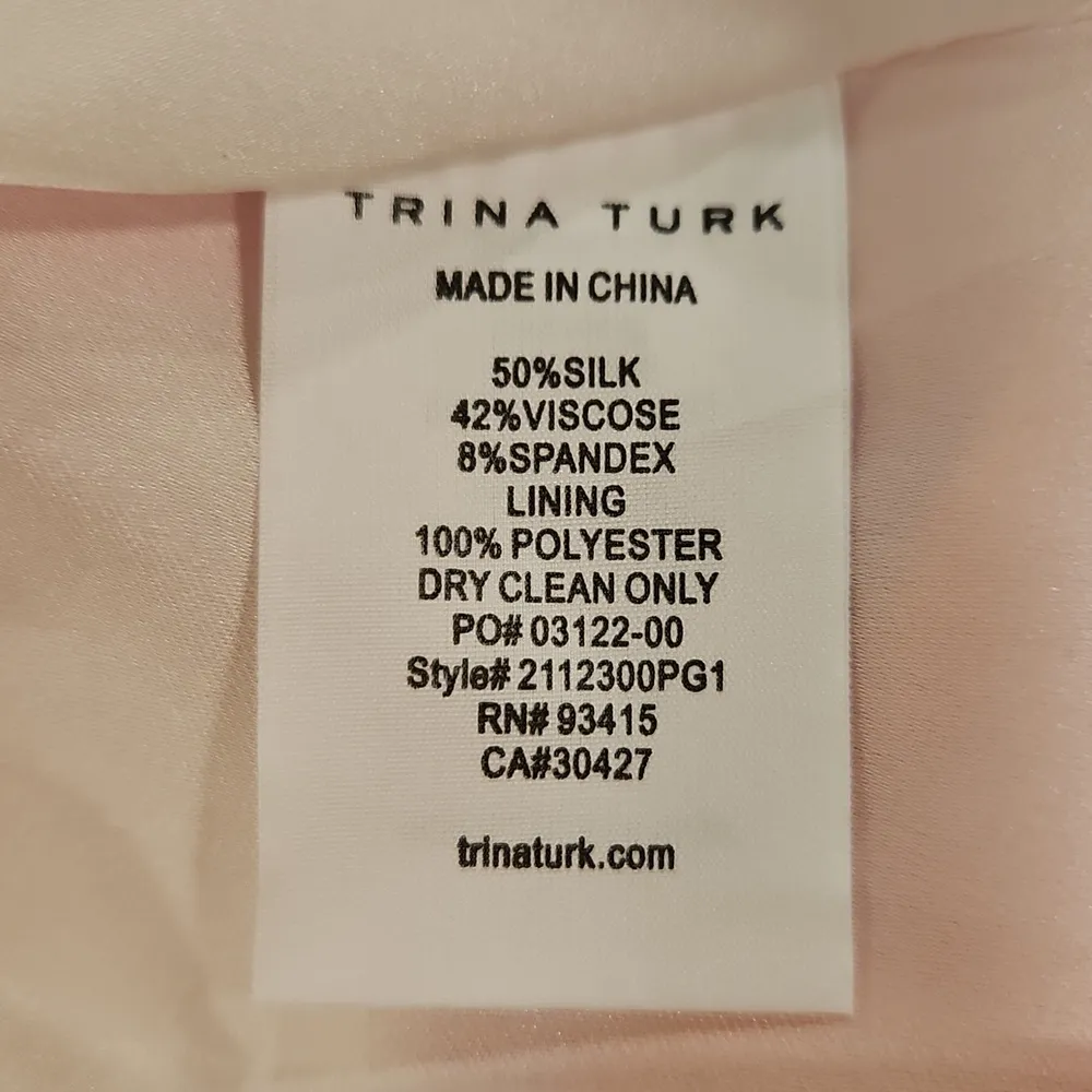 💕TRINA TURK💕 Marilla Off-The-Shoulder Dress ~ Abstract Floral Print Large NWT - Image 13